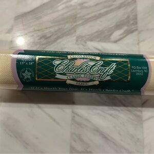 Cross Stitch Fabric 20” X 24” Pure Irish Linen Craft New In Container Hobby